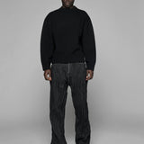 Diamond Knit - Sort