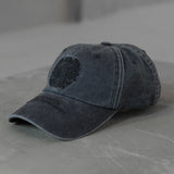 Monogram Baseball Cap - Black