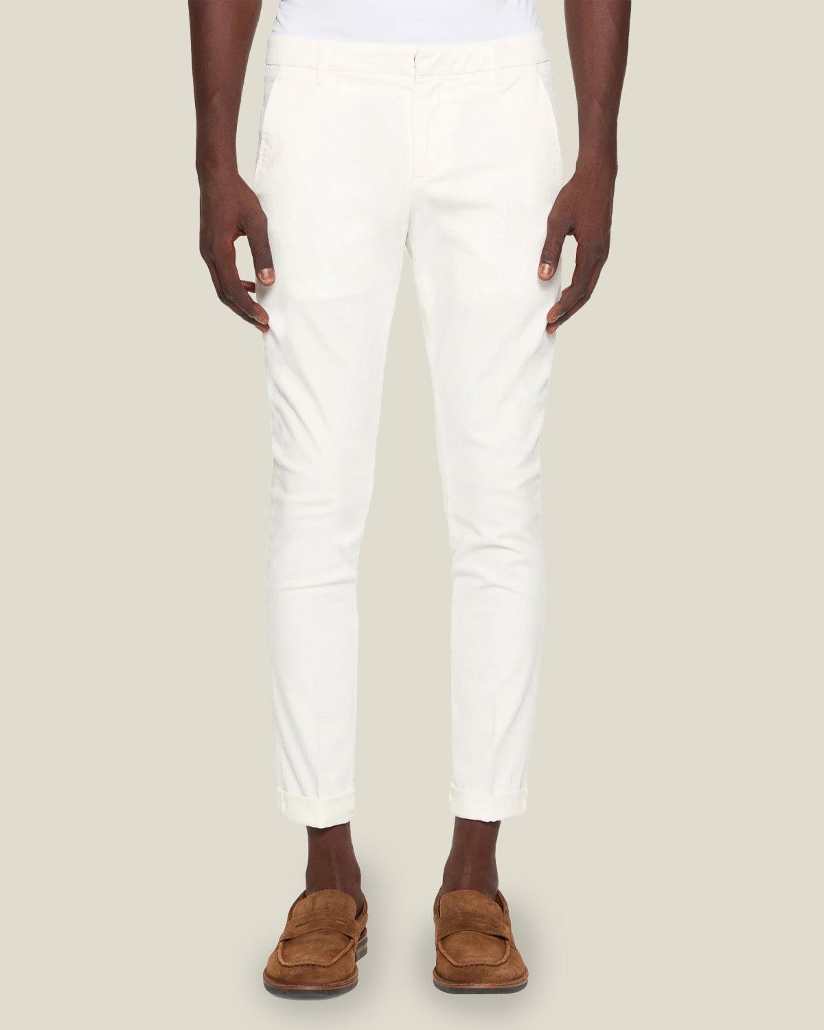 Pantalone Gaubert UP235 Pants - Alabastro - Dondup - Kul og Koks