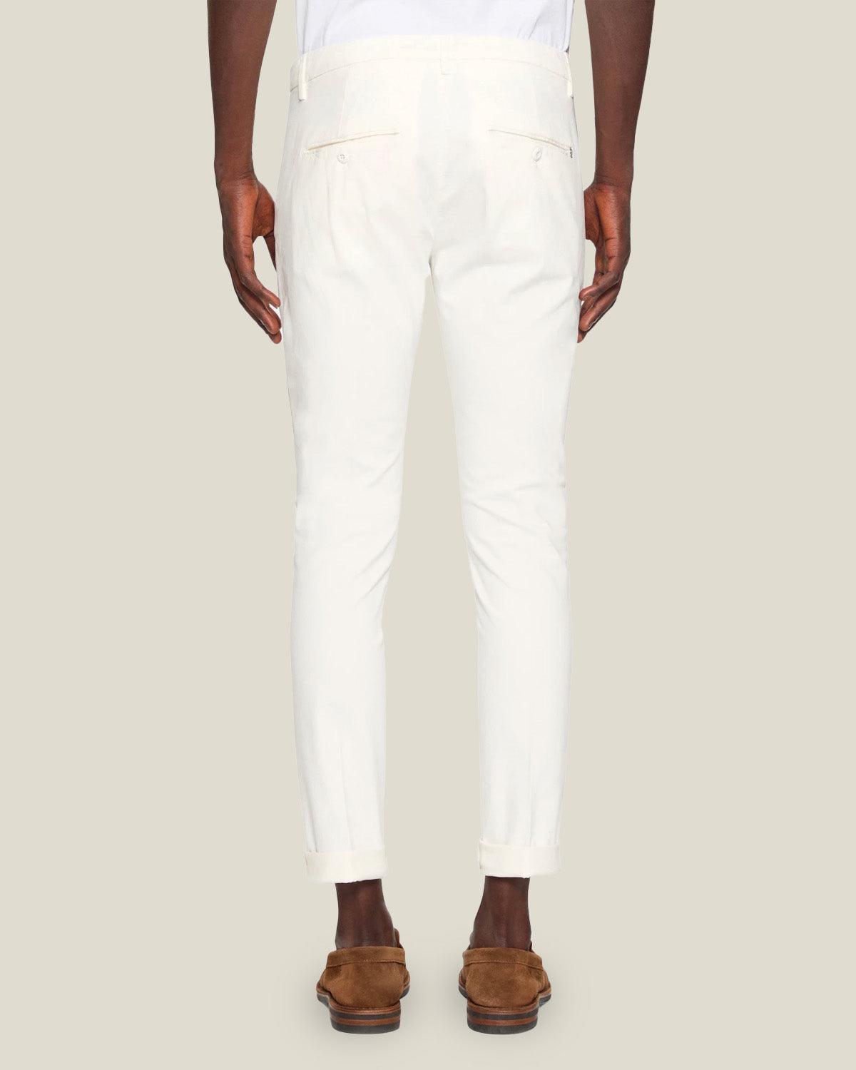 Pantalone Gaubert UP235 Pants - Alabastro - Dondup - Kul og Koks