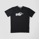 Pointing Pipe T-shirt - Moonless Night