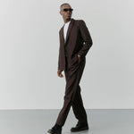 Public Blazer - Brown Pin - Libertine-Libertine - Kul og Koks