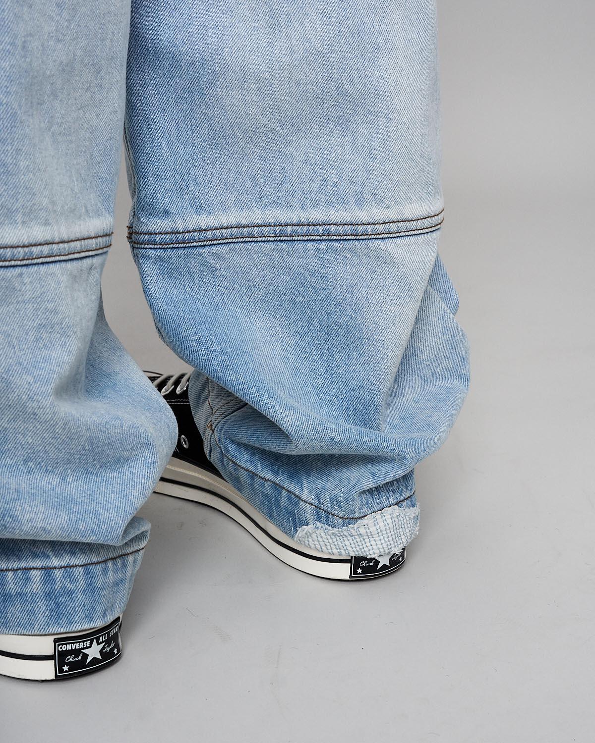 Repaired Jeans - Light Blue - LAU LAU - Kul og Koks