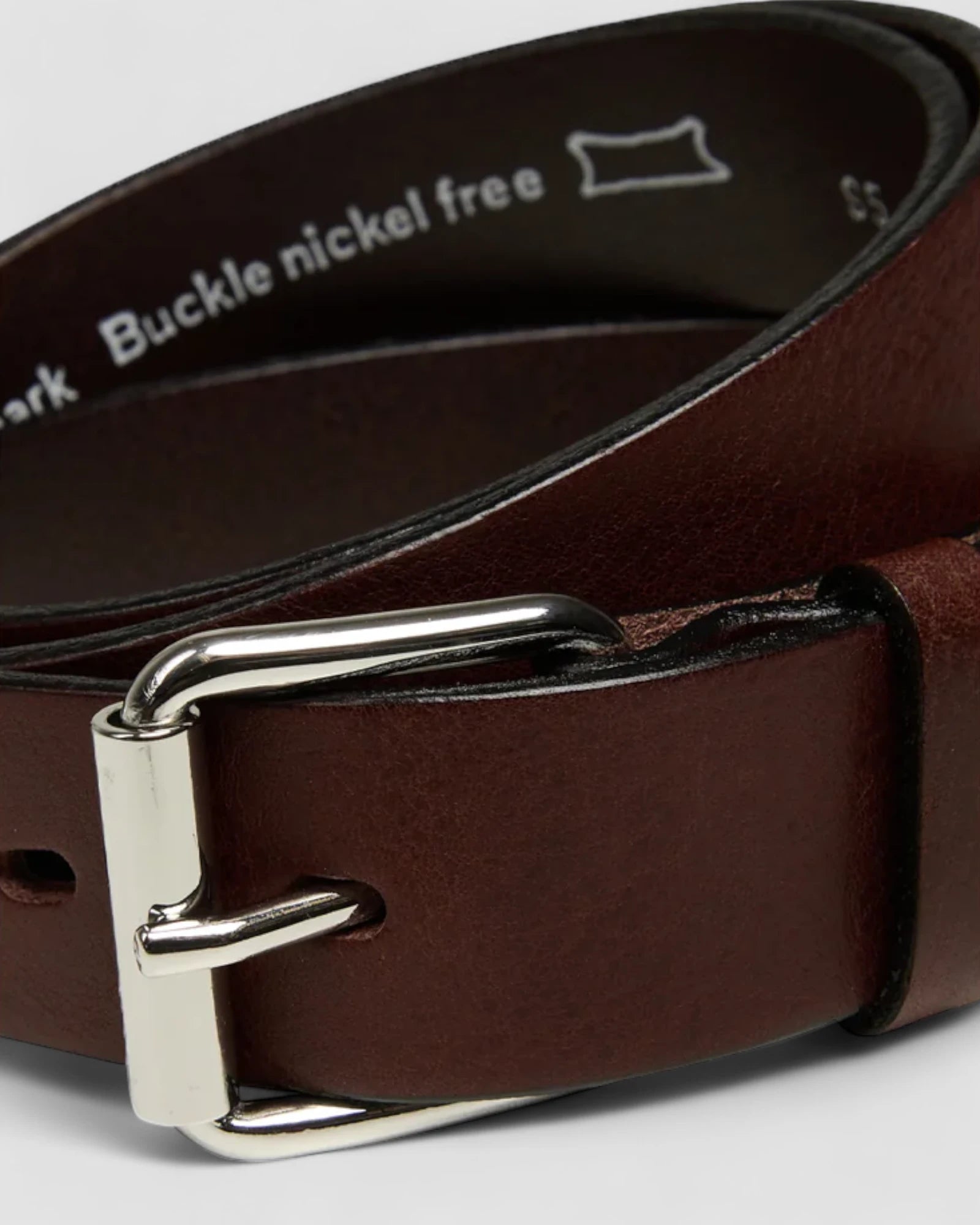 Ringo Skin Belt - Dark Brown