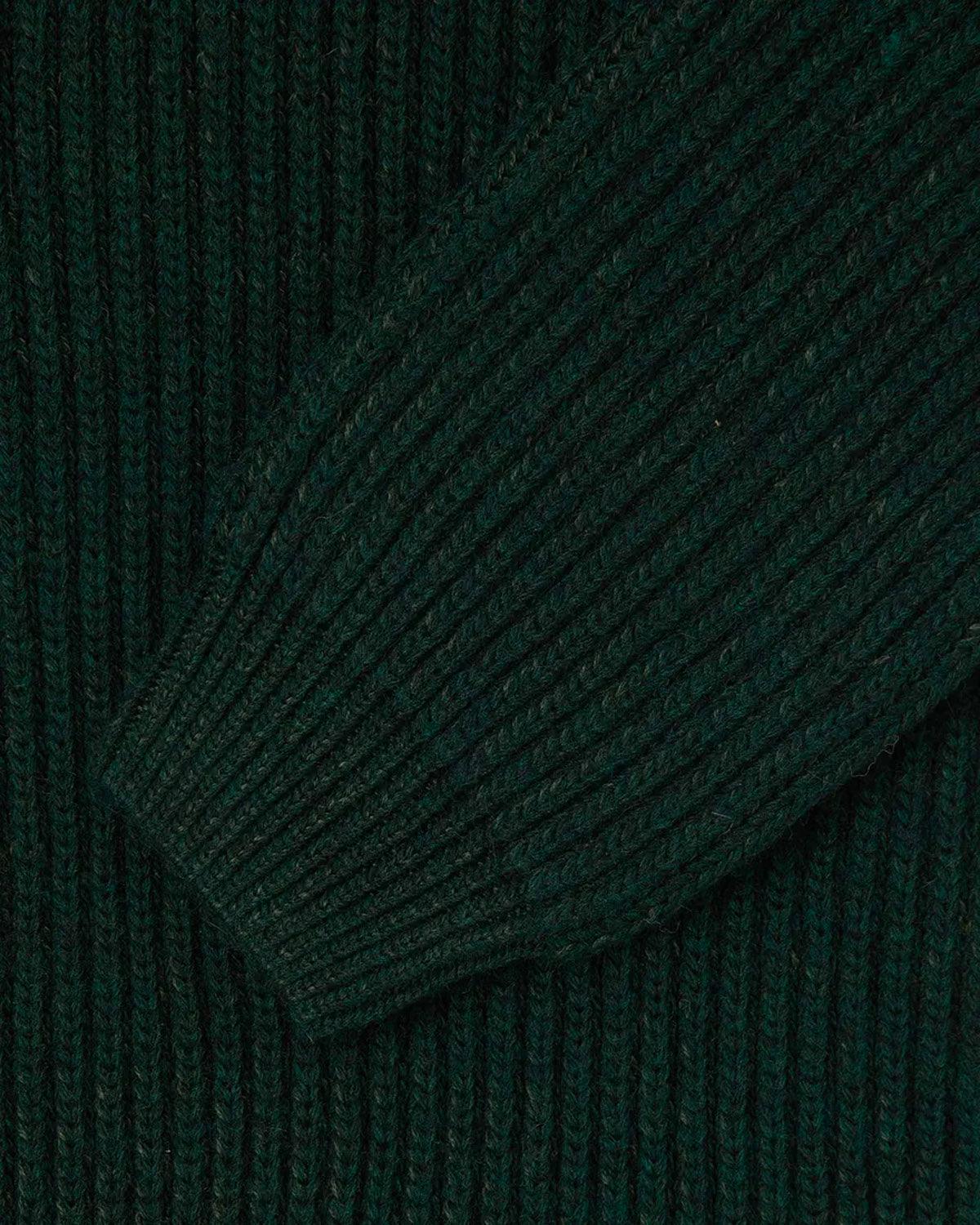 Roni High Collar Knit - Kombu Green - EDWIN - Kul og Koks
