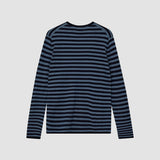 Adam Soft Stripe Knit - Ocean Blue