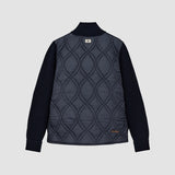Angelo Zip Cardigan - Navy