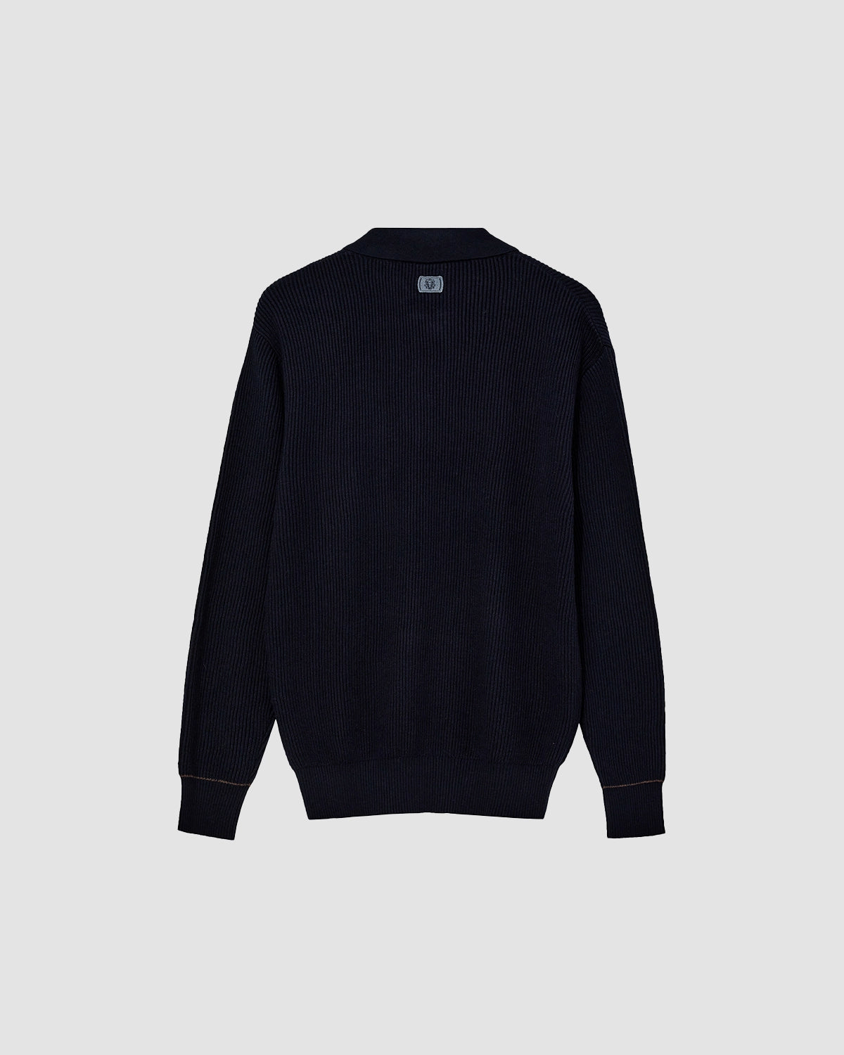 Milner L/S Polo Knit - Navy