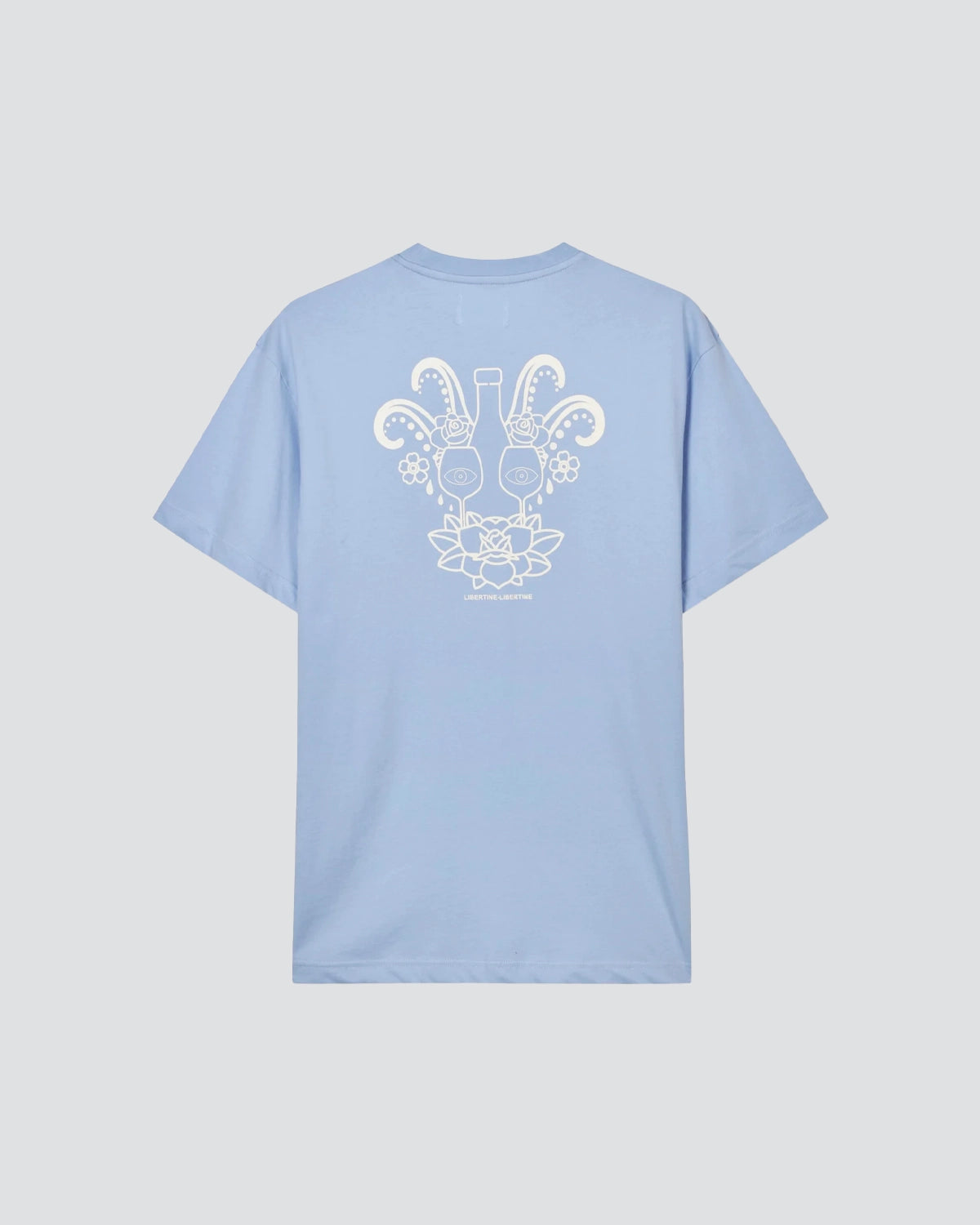 Beat Tableau Tee - Ice Blue