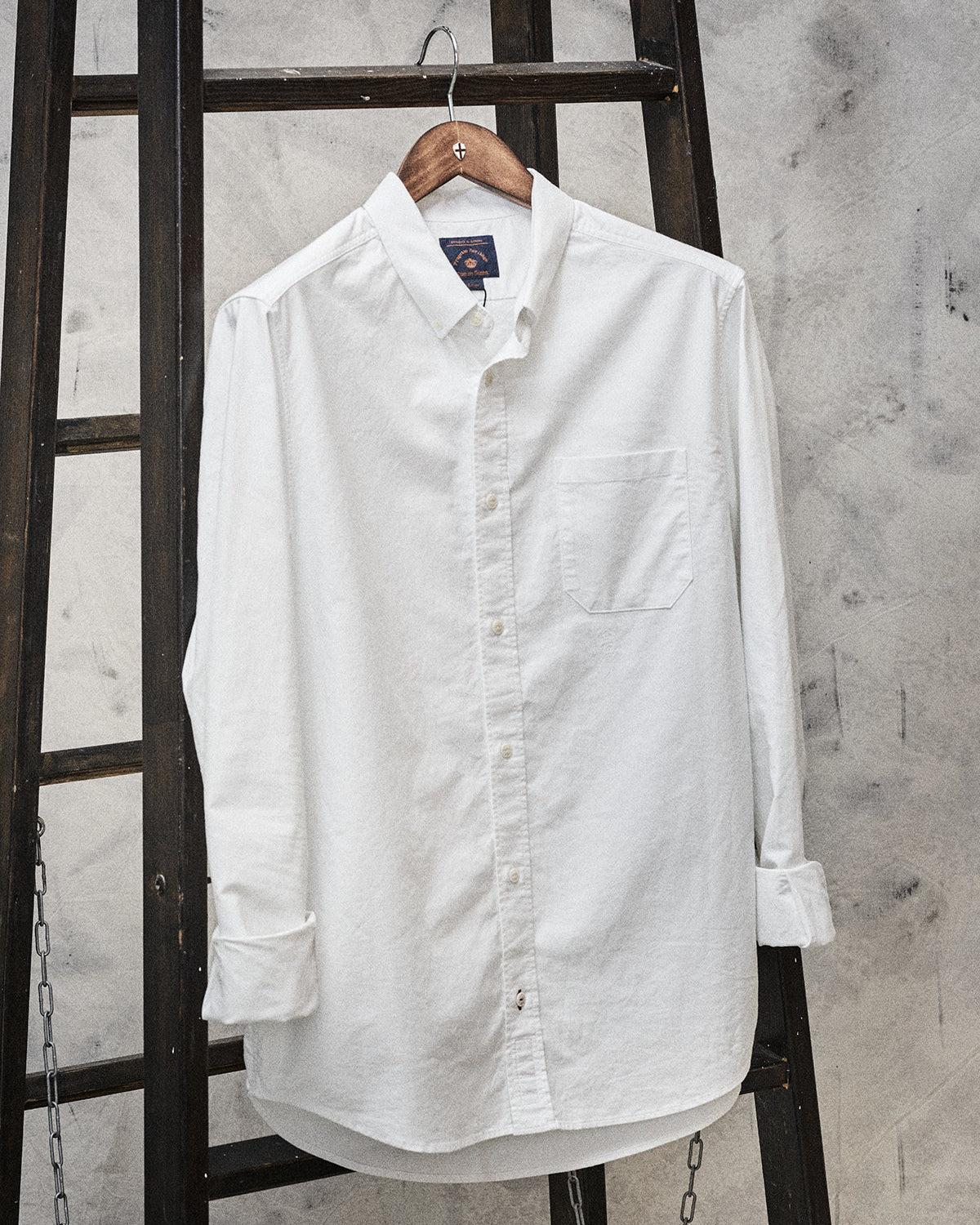 Sandro Oxford Shirt - White