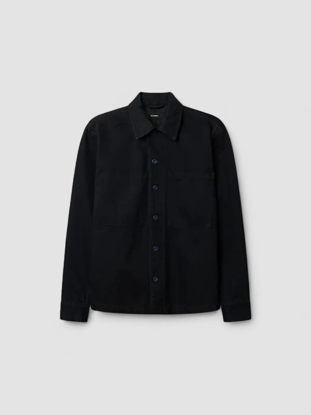 Scandi Monty Overshirt - Dark Denim Blue