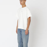 Staff Boxy T-shirt - White Washed