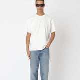 Staff Boxy T-shirt - White Washed