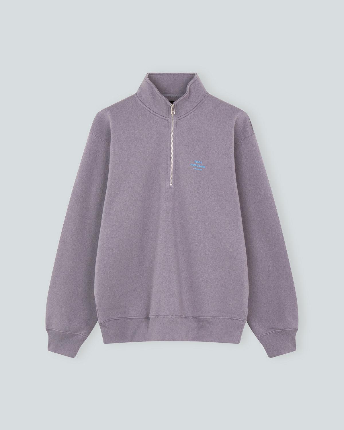 Standard Half Zip Logo Sweat - Mads Nørgaard - Kul og Koks