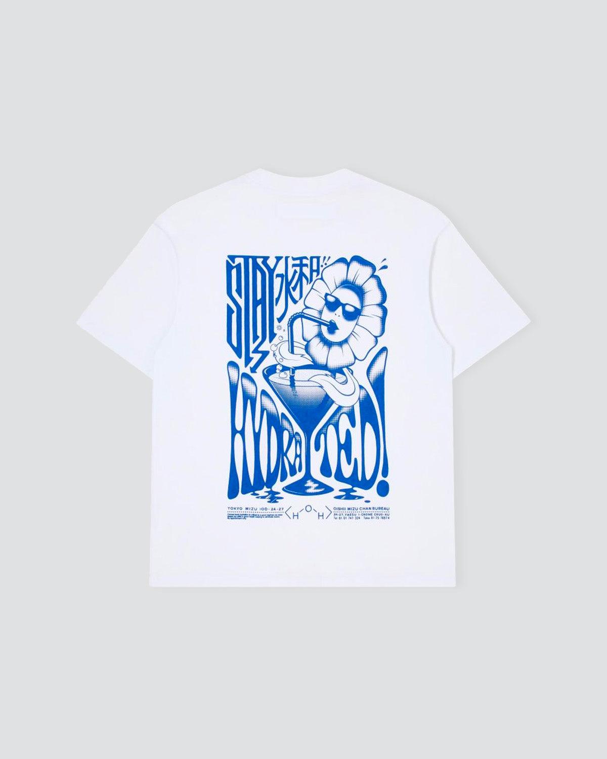 Stay Hydrated T-shirt - White - EDWIN - Kul og Koks