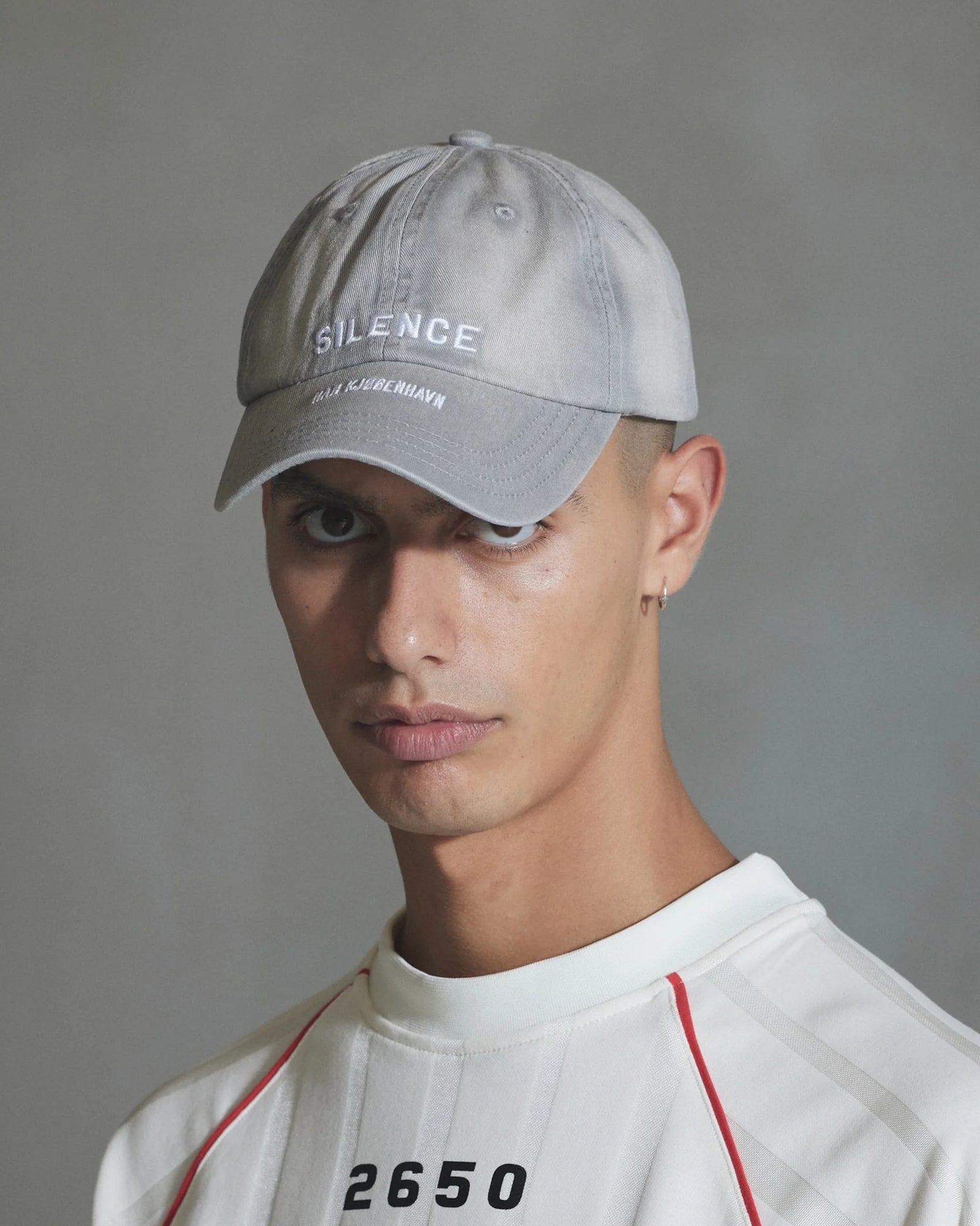 Silence Logo Cap - Steel Grey