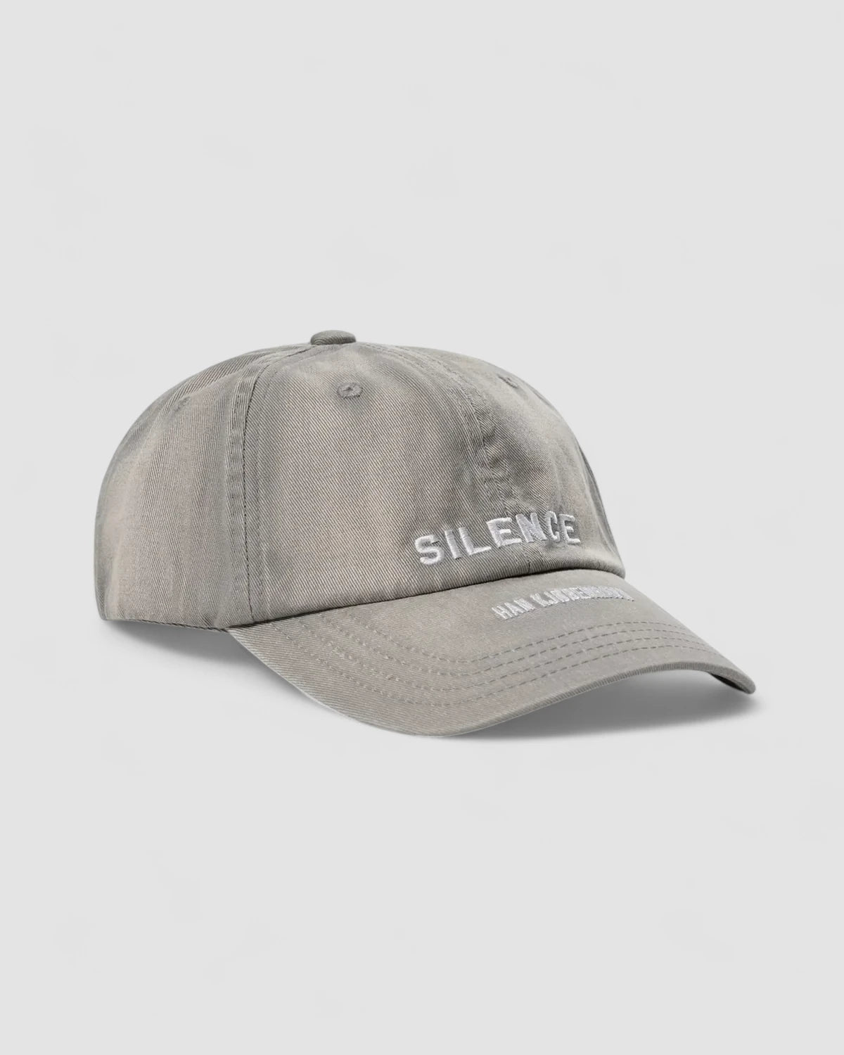 Silence Logo Cap - Steel Grey