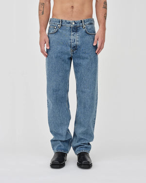 Steve Cut Jeans - Cut blue