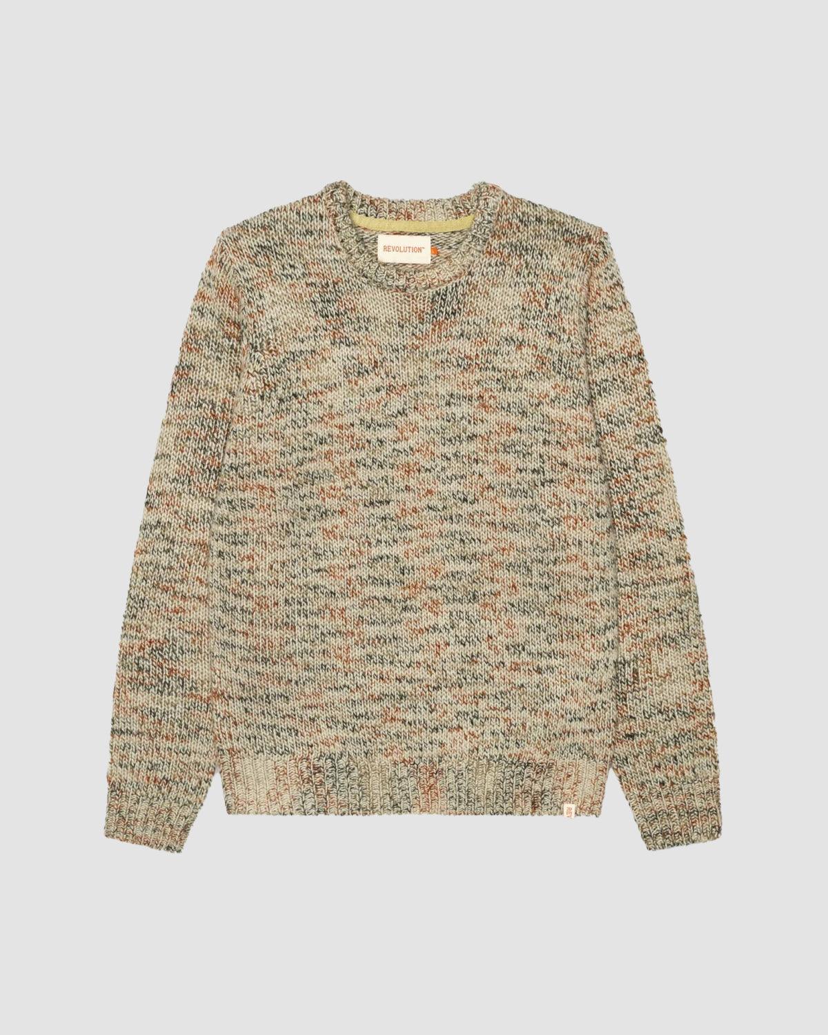 Structured Knit - Light Khaki - Revolution - Kul og Koks