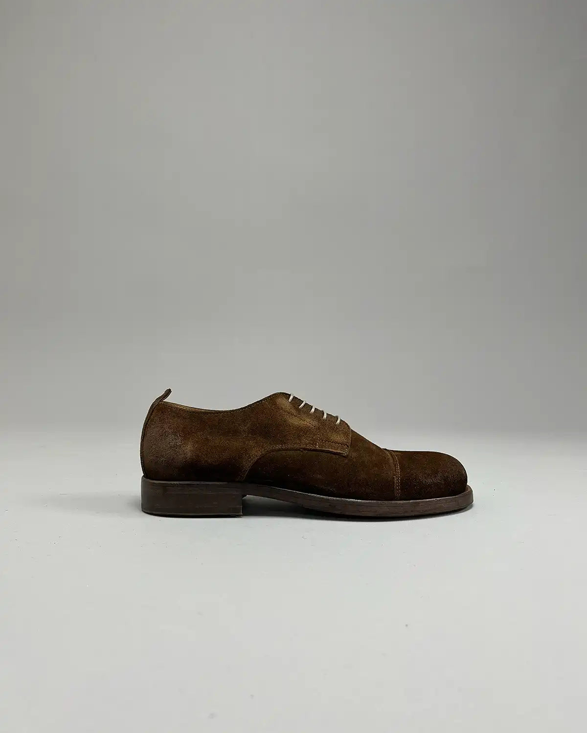 Allacciata Suede Shoes - Brown