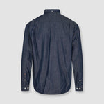 Theo Denim Shirt - Navy - Mos Mosh Gallery - Kul og Koks