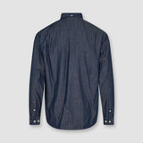 Theo Denim Shirt - Navy - Mos Mosh Gallery - Kul og Koks