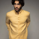 Theo Linen Shirt - Sahara