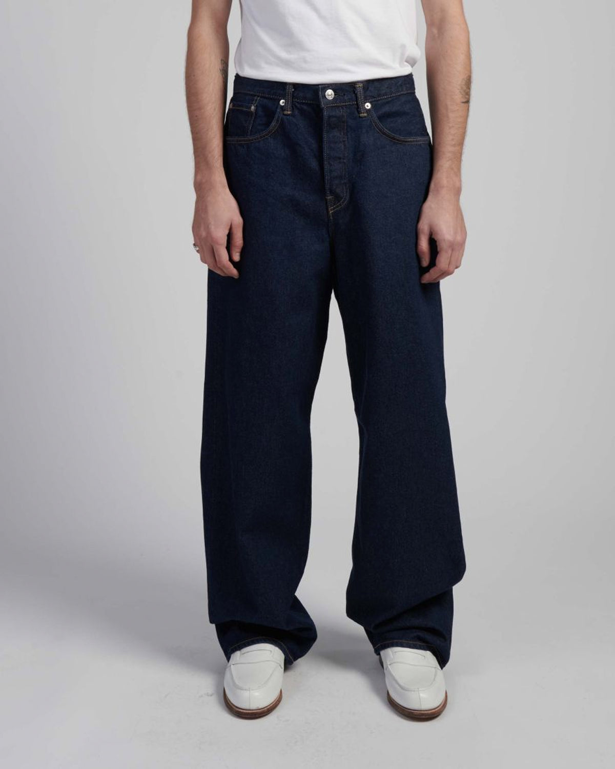 Wide Pant - Blue Rinsed