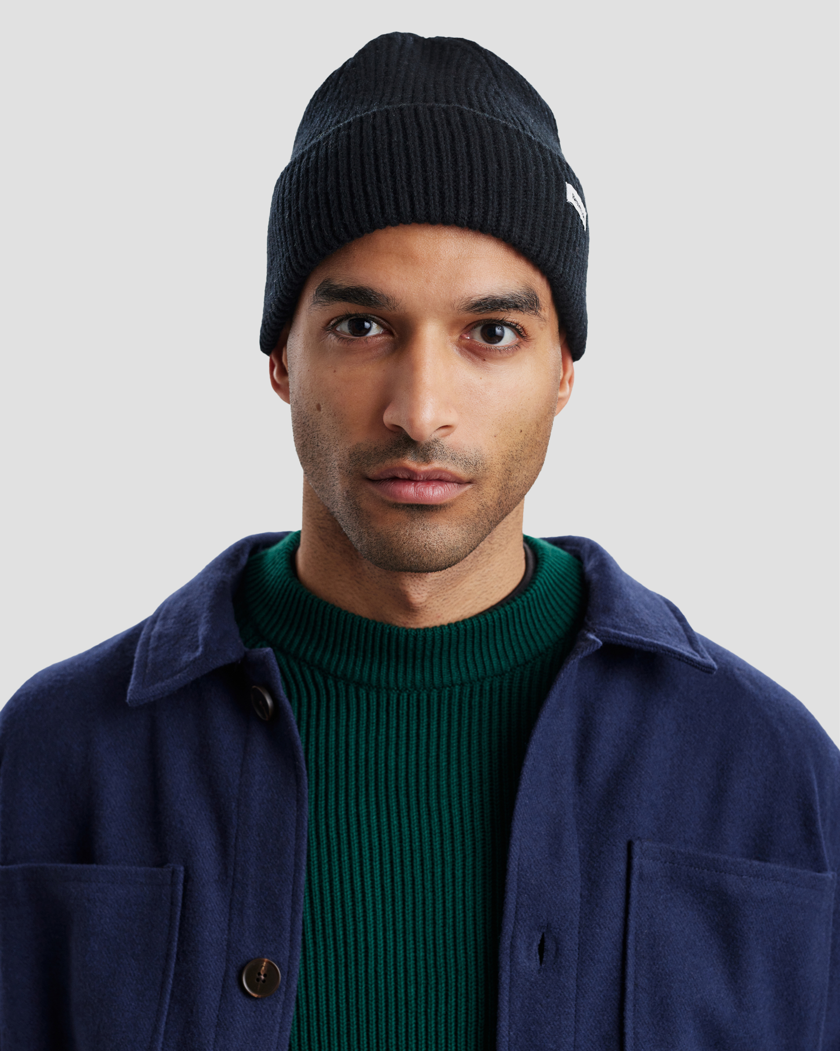 Wool Beanie - Black