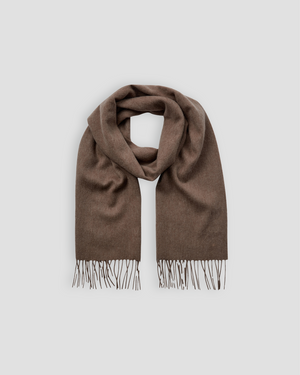 Wool Scarf - Brown