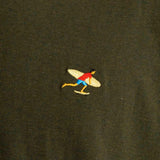 1318 Awa Loose T-shirt - Army Melange - Revolution - Kul og Koks