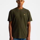 1318 Awa Loose T-shirt - Army Melange - Revolution - Kul og Koks
