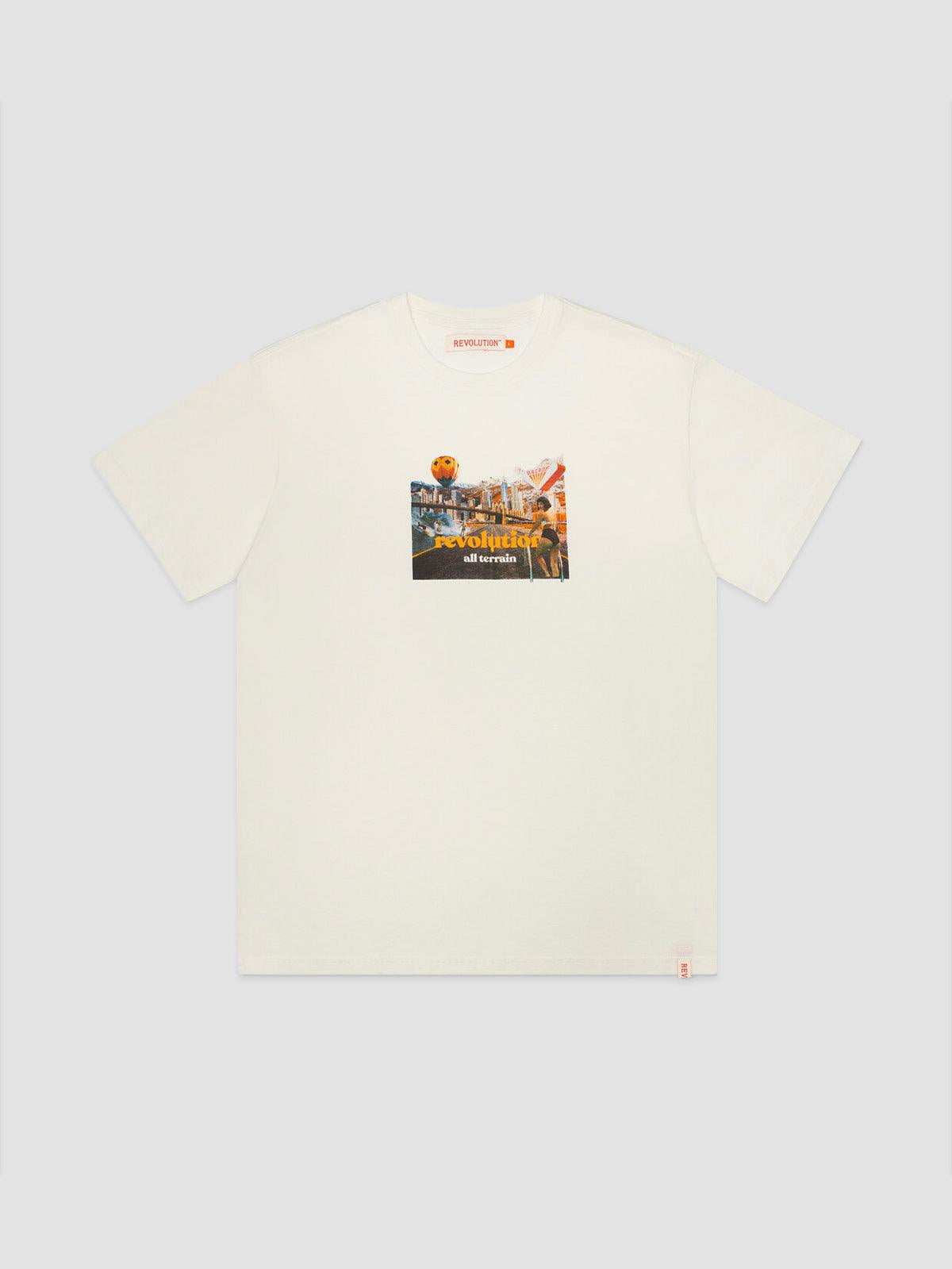1319 DNA Loose T-shirt - Offwhite - Revolution - Kul og Koks