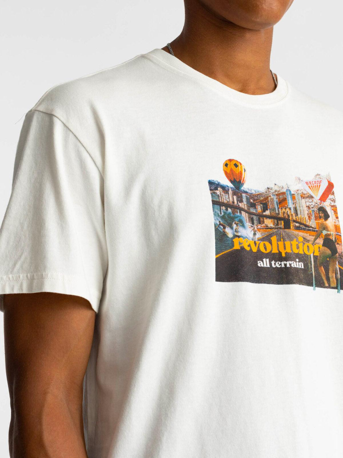 1319 DNA Loose T-shirt - Offwhite - Revolution - Kul og Koks