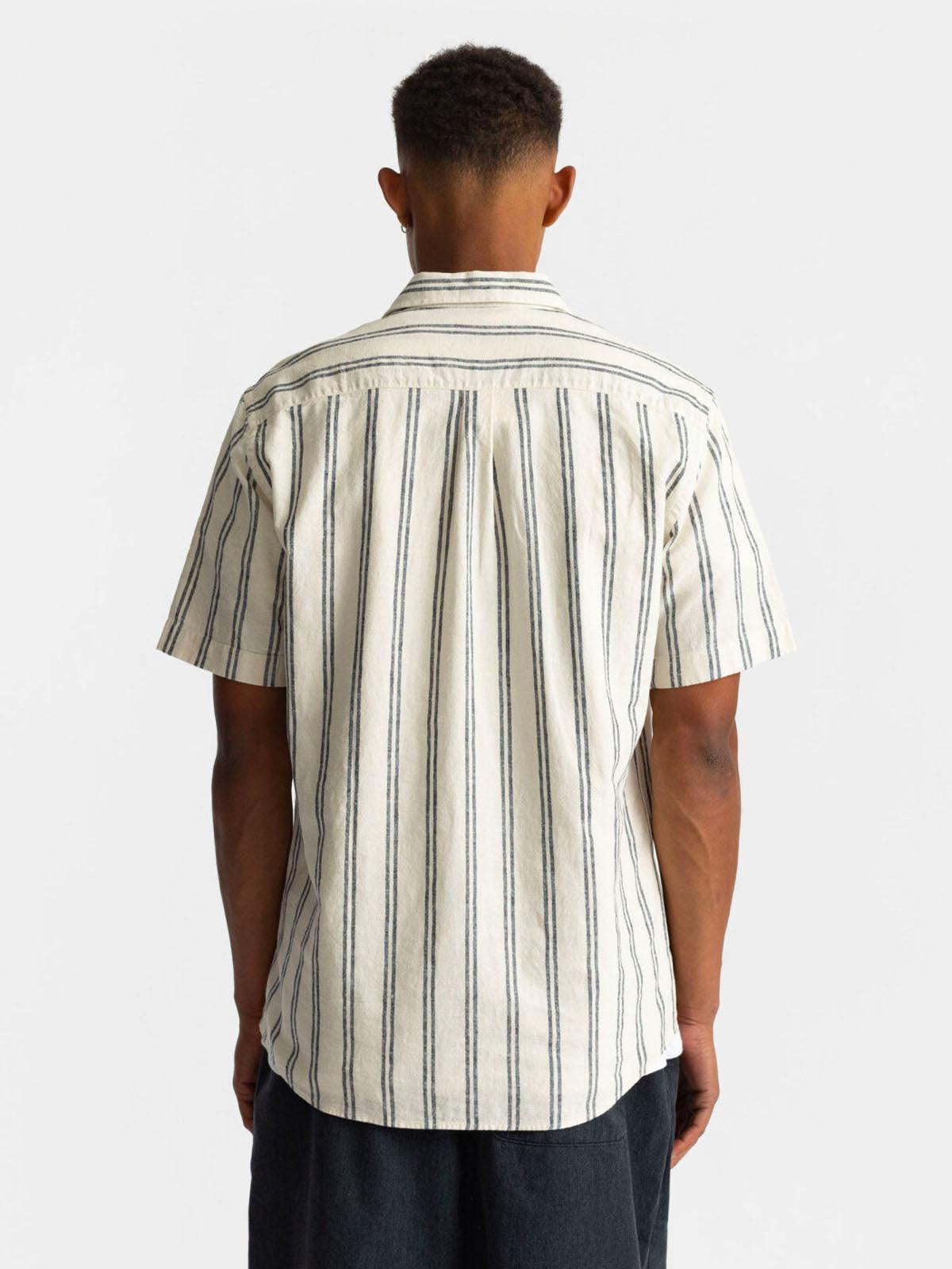3865 SS Cuban Shirt - Navy - Revolution - Kul og Koks