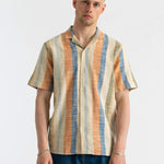 3918 SS Shirt - Light Striped - Revolution - Kul og Koks