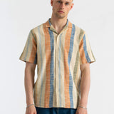 3918 SS Shirt - Light Striped - Revolution - Kul og Koks