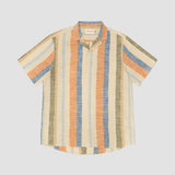 3918 SS Shirt - Light Striped - Revolution - Kul og Koks