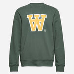 Tie AA Sweatshirt - Forest Green - WOOD WOOD - Kul og Koks