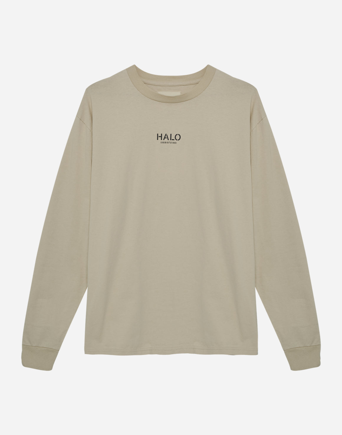 Heavy Long Sleeved Tee - Sand - HALO - Kul og Koks