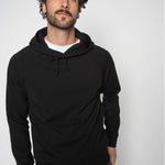 Abel Hood Sweatshirt - Black - Mos Mosh Gallery - Kul og Koks