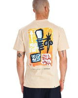 Akkikki Stiofan T-Shirt - Beige - Anerkjendt - Kul og Koks
