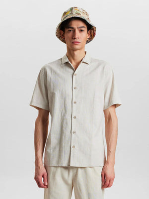 Akleon SS Shirt - Brown Rice