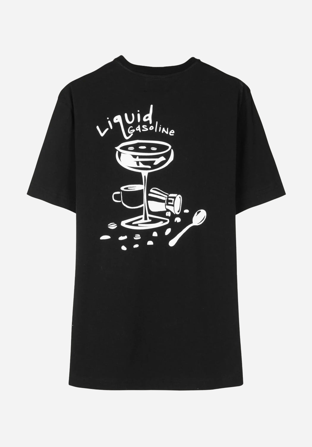 Beat Espresso Tshirt - Black - Libertine-Libertine - Kul og Koks