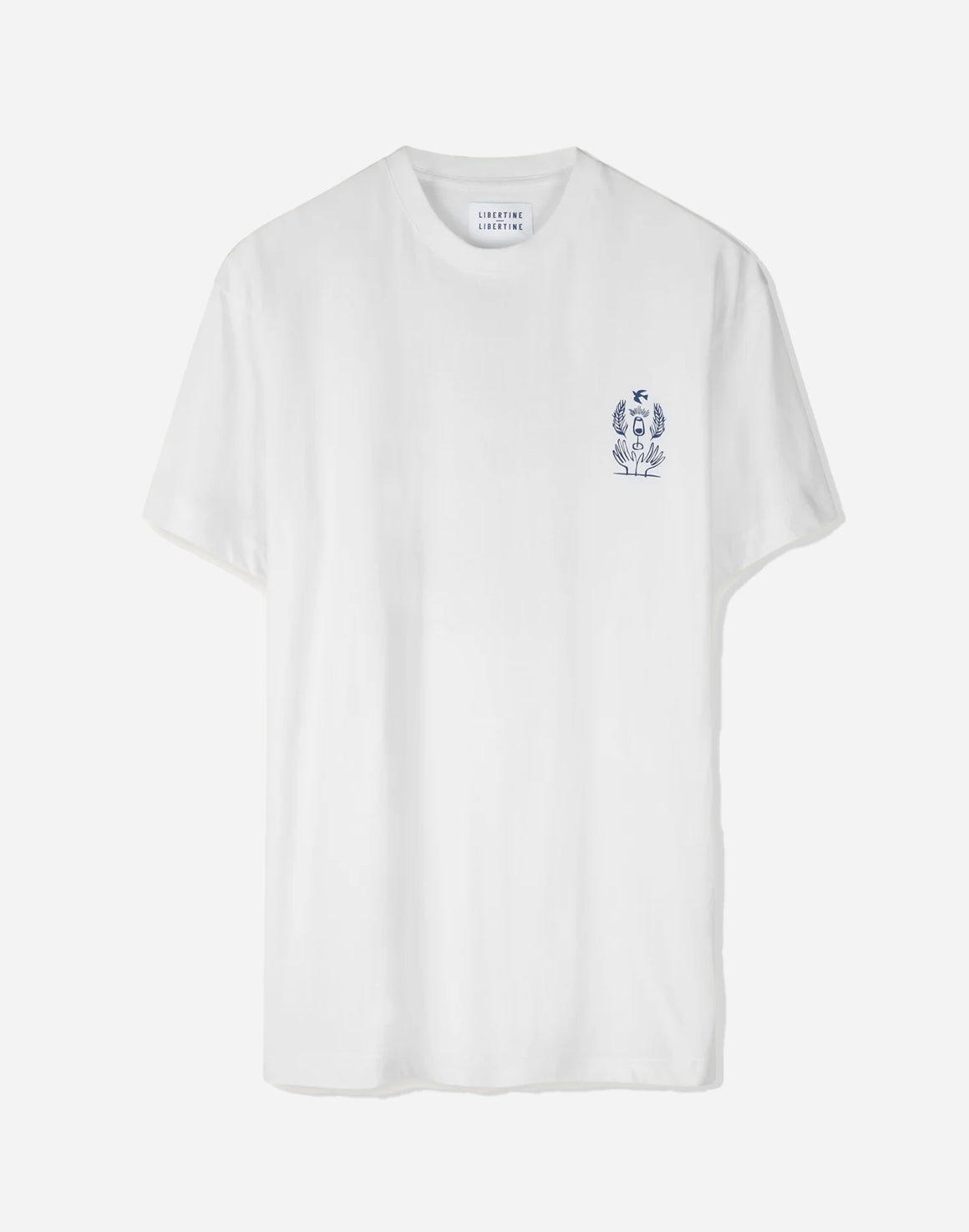 Beat Peace T-shirt - Hvid - Libertine-Libertine - Kul og Koks