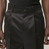 BOXY SUIT PANTS / BLACK Bukser - Han kjøbenhavn - Kul og Koks