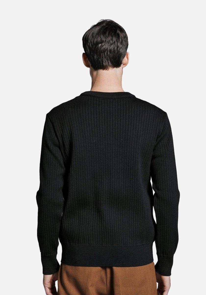 Defensor Knit Crewneck - Black - SNS - Kul og Koks