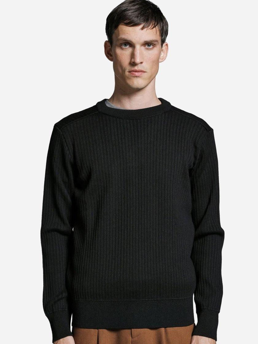 Defensor Knit Crewneck - Black - SNS - Kul og Koks