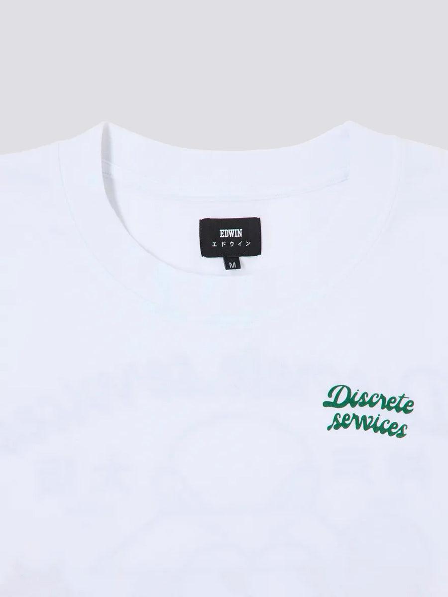 Discrete Services T-shirt - White - EDWIN - Kul og Koks