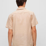 Ellino SS Shirt - Light Beige - HUGO - Kul og Koks